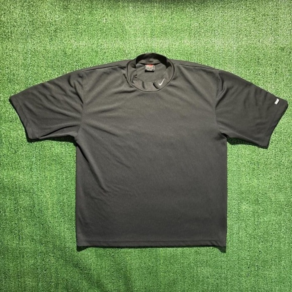 Vintage team Nike black athletic t-shirt Mens Size Large